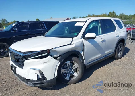 2025 Honda Pilot Ex-L from USA, damaged, VIN 5FNYG1H40SB128089